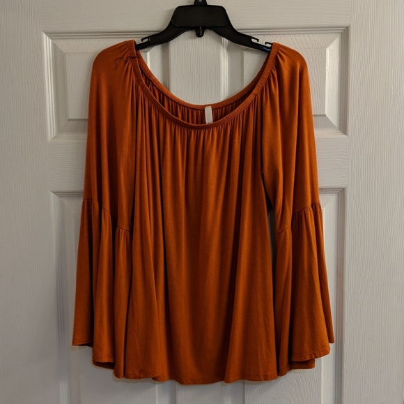 Boutique Tops - Organge blouse